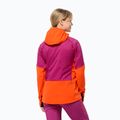 Jack Wolfskin Alpspitze Ins Hybrid nová magenta dámska bunda do dažďa 2