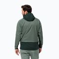 Jack Wolfskin Alpspitze Ins Hybrid hedge zelená pánska bunda do dažďa 2
