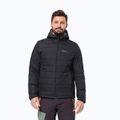 Jack Wolfskin pánska páperová bunda Lapawa Ins Hoody black