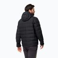 Pánska bunda do dažďa Jack Wolfskin Ather Down Hoody black 2