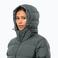 Dámsky páperový kabát Jack Wolfskin Frozen Palace slate green 3