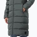 Dámsky páperový kabát Jack Wolfskin Frozen Palace slate green 4