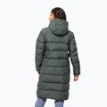 Dámsky páperový kabát Jack Wolfskin Frozen Palace slate green 2