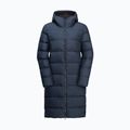 Dámsky páperový kabát Jack Wolfskin Frozen Palace night blue 5