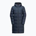 Dámsky páperový kabát Jack Wolfskin Frozen Palace night blue 6