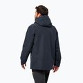 Pánska bunda do dažďa Jack Wolfskin Fernblick 2L night blue 2