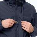 Jack Wolfskin pánska bunda do dažďa Feldberg Luntal 3v1 night blue 7