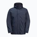 Jack Wolfskin pánska bunda do dažďa Feldberg Luntal 3v1 night blue 9