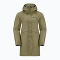 Dámsky nepremokavý kabát Jack Wolfskin  Cape West bay leaf mackintosh 7