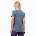 Dámske trekingové tričko  Jack Wolfskin  Vonnan S/S Graphic elemental blue 2