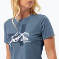 Dámske trekingové tričko  Jack Wolfskin  Vonnan S/S Graphic elemental blue 3