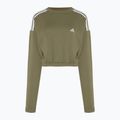 Dámska mikina adidas Hyperglam Crop Crew focus olive