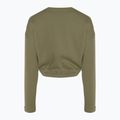 Dámska mikina adidas Hyperglam Crop Crew focus olive 2