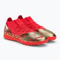 Detské kopačky PUMA Future Z 3.4 Neymar Jr. TT oranžová a zlatá 107108 01 4
