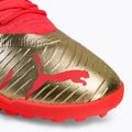 Detské kopačky PUMA Future Z 3.4 Neymar Jr. TT oranžová a zlatá 107108 01 7