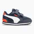 Detská obuv PUMA ST Runner v3 Mesh V Inf peacoat/puma white/puma red 2