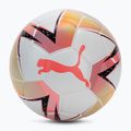PUMA Futsal 1 Tb Fifa QualIty Pro white-sunset glow futbal 083763 veľkosť 4