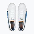 PUMA King Ultimate MXSG pánske kopačky puma white/puma black/blue glimmer/ultra orange 15