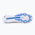 PUMA King Ultimate MXSG pánske kopačky puma white/puma black/blue glimmer/ultra orange 5