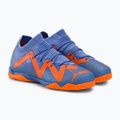 Detské kopačky PUMA Future Match IT+Mid JR modré/oranžové 107198 01 4