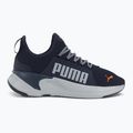 PUMA Softride Premier Slip-On pánska bežecká obuv navy/platinum gray/ultra orange 2