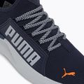 PUMA Softride Premier Slip-On pánska bežecká obuv navy/platinum gray/ultra orange 7