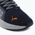 PUMA Softride Premier Slip-On pánska bežecká obuv navy/platinum gray/ultra orange 8