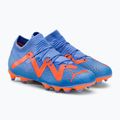 Detské kopačky PUMA Future Match FG/AG JR modré/oranžové 107195 01 4
