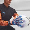 Brankárske rukavice PUMA Ultra Ultimate1 NC ultra orange/blue glimmer 7