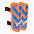PUMA Ultra Light Strap oranžovo-modré futbalové chrániče 030875 01
