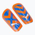 PUMA Ultra Light Strap oranžovo-modré futbalové chrániče 030875 01 3