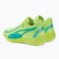 Pánska basketbalová obuv PUMA Rise Nitro fast yellow/electric peppermint 3