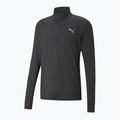 Pánska bežecká mikina PUMA Run Favorite 1/4 Zip black