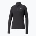 Dámska bežecká mikina PUMA Run Favorite 1/4 Zip puma black