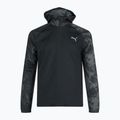 Pánska bežecká bunda PUMA Run Favorite Aop Woven black 523389 01