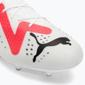 PUMA Future Match MXSG pánske kopačky puma white/puma black/fire orchid 7