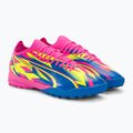 PUMA Ultra Match Energy TT pánske kopačky luminous pink/yellow alert/ultra blue 6