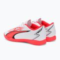 Detské kopačky PUMA Ultra Play IT Jr puma white/puma black/fire orchid 3