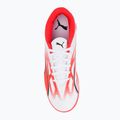 Detské kopačky PUMA Ultra Play IT Jr puma white/puma black/fire orchid 6