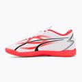 Detské kopačky PUMA Ultra Play IT Jr puma white/puma black/fire orchid 10