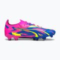 Pánske kopačky PUMA Ultra Ultimate Energy FG/AG luminous pink/ultra blue/yellow alert 12