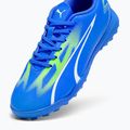 PUMA Ultra Play TT Jr detské kopačky ultra blue/puma white/pro green 12