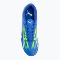 PUMA Ultra Play TT Jr detské kopačky ultra blue/puma white/pro green 6