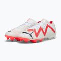 Pánske kopačky PUMA Future Ultimate Low FG/AG puma white/puma black/fire orchid 12