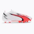 PUMA Ultra Match FG/AG pánske kopačky puma white/puma black/fire orchid 2