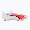 PUMA Ultra Ultimate FG/AG pánske kopačky puma white/pum black/fire orchid 2
