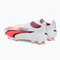PUMA Ultra Ultimate FG/AG pánske kopačky puma white/pum black/fire orchid 3
