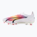PUMA Ultra Ultimate FG/AG pánske kopačky puma white/pum black/fire orchid 10