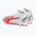 PUMA Ultra Match+ Ll FG/AG pánske kopačky puma white/puma black/fire orchid 5