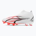 PUMA Ultra Match+ Ll FG/AG pánske kopačky puma white/puma black/fire orchid 12